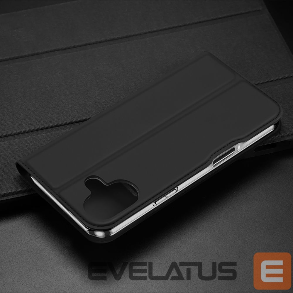 Nugarėlės dėklai Dux Ducis Dux Ducis Skin Pro iPhone 16 Plus Case with Flip and Card Slot - Black