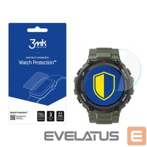 Apsauginiai stiklai 3MK  3mk Watch Protection  v. FlexibleGlass hybrid glass on Xiaomi Amazfit T-Rex 1.3 