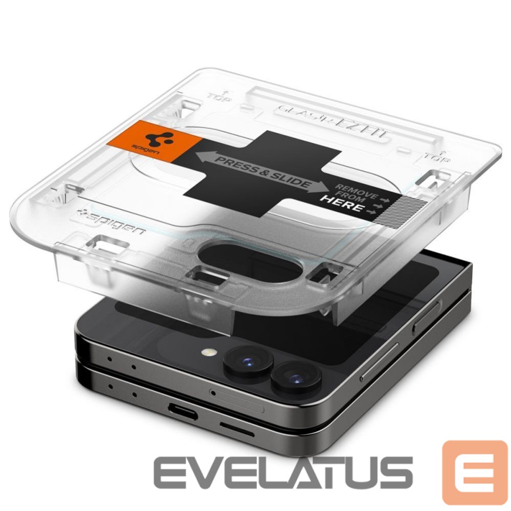 Apsauginiai stiklai Spigen Spigen Glas.tR EZ Fit Tempered Glass for Samsung Galaxy Z Flip 6 - 2 pcs.