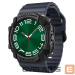 Nugarėlės dėklai Spigen  Spigen Rugged Armor Case for Samsung Galaxy Watch Ultra (47mm) - Matte Black 