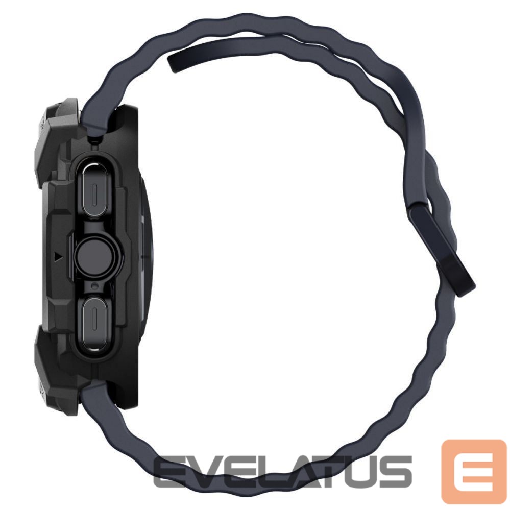 Nugarėlės dėklai Spigen Spigen Rugged Armor Case for Samsung Galaxy Watch Ultra (47mm) - Matte Black