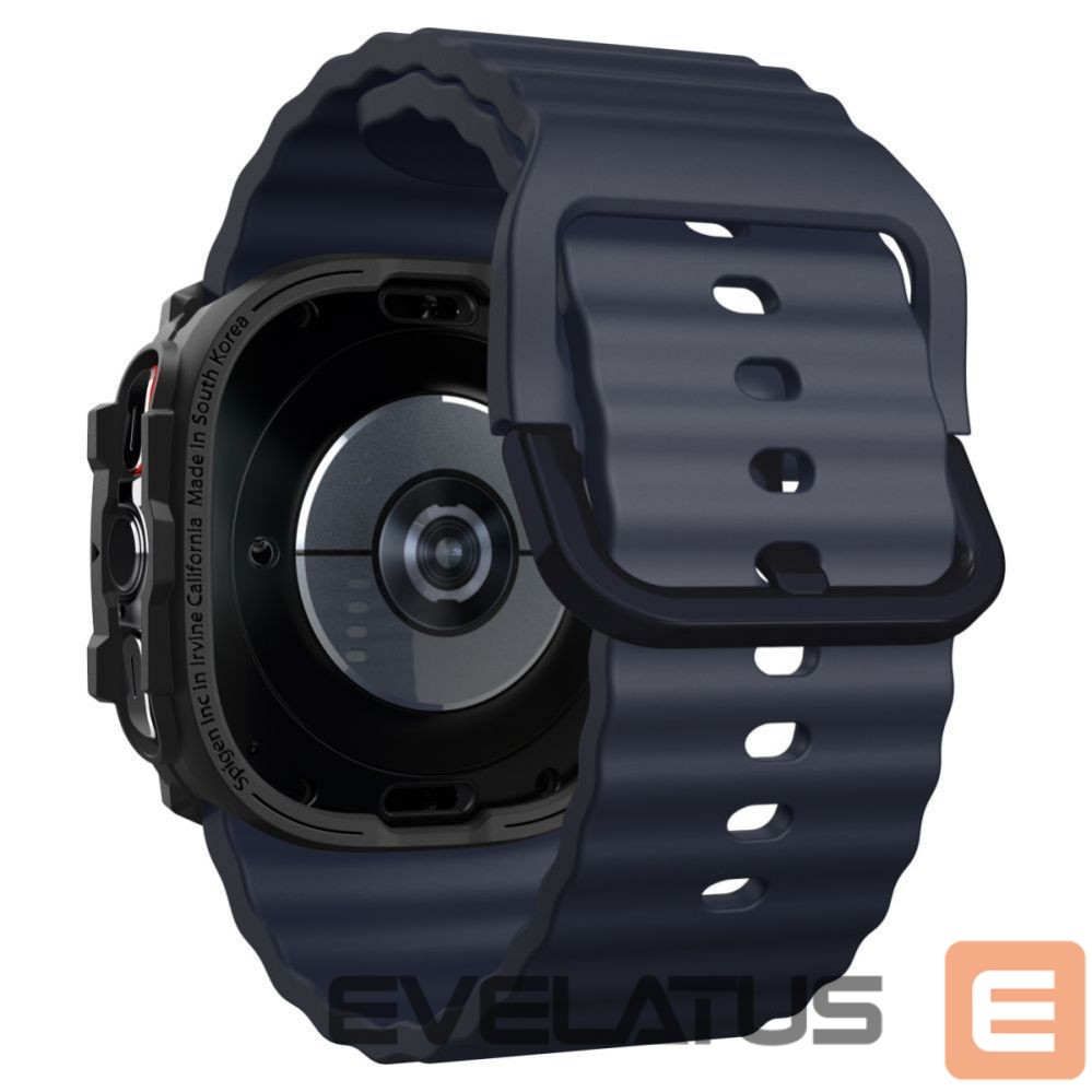 Nugarėlės dėklai Spigen Spigen Rugged Armor Case for Samsung Galaxy Watch Ultra (47mm) - Matte Black