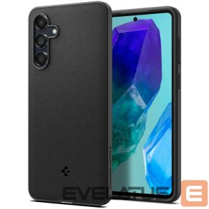 Nugarėlės dėklai Spigen - Spigen Essential SandBlast Case for Samsung Galaxy M55 5G - Matte Black 