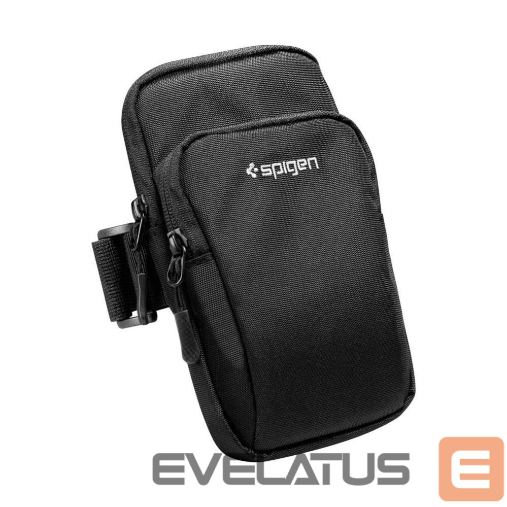 Nugarėlės dėklai Spigen Spigen Dynamic Shield A702 Armband - Black