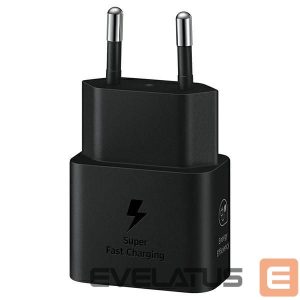 Adapteriai Samsung  Ład. siec. Samsung EP-T2510NB 25W Fast Charge czarny/black (bez kabla)