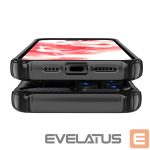 Nugarėlės dėklai Hurtel  Hybrid Armor iPhone 16 Pro Case - Black 