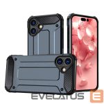 Nugarėlės dėklai Hurtel  Hybrid Armor iPhone 16 Case - Blue 