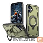 Nugarėlės dėklai Hurtel  Hybrid Armor Trendy Case with MagSafe for iPhone 16 Plus - Green 