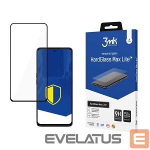 Apsauginiai stiklai 3MK  Tempered glass 3mk HardGlass Max Lite Black for Oppo A58 4G 