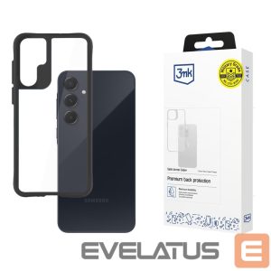Nugarėlės dėklai 3MK  3mk Satin Armor Case+ for Samsung Galaxy A55 5G - Black 