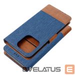 Knygos tipo dėklas dėklai OEM - Flip case for iPhone 16 PRO MAX Jeans Book blue 