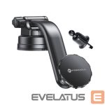Pieštukas Forcell  Magnetic car phone holder Forcell F-Grip MagLuxe windshield / dashboard / air vent black 