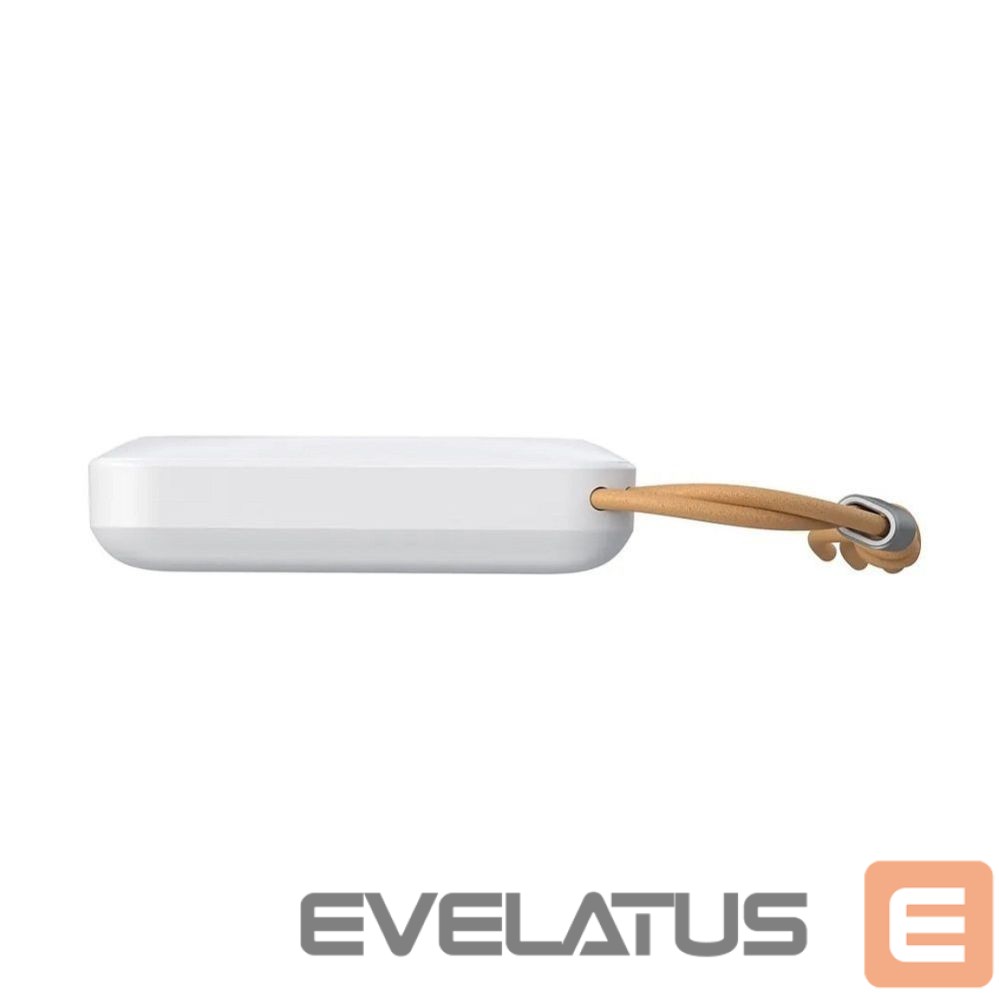 Išorinė baterija Veger Powerbank compatible with Magsafe Veger MagOn (VP1151 / W1151) PD QC3.0 2A 20W with wireless charging 10000 mAh white