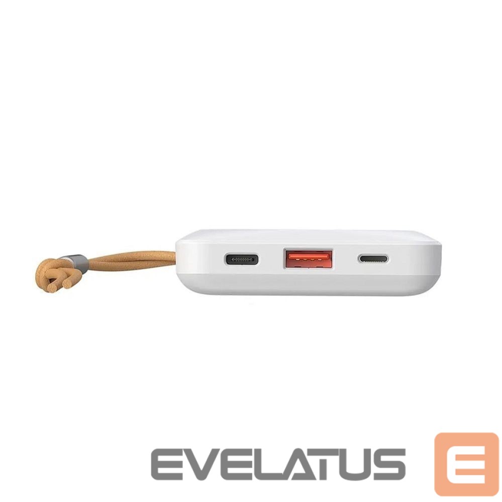 Išorinė baterija Veger Powerbank compatible with Magsafe Veger MagOn (VP1151 / W1151) PD QC3.0 2A 20W with wireless charging 10000 mAh white