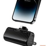 Išorinė baterija Veger  Powerbank Veger PlugOn (W0558P) PD QC3.0 2,4A 20W 5000 mAh with a built-in connector Lightning black 