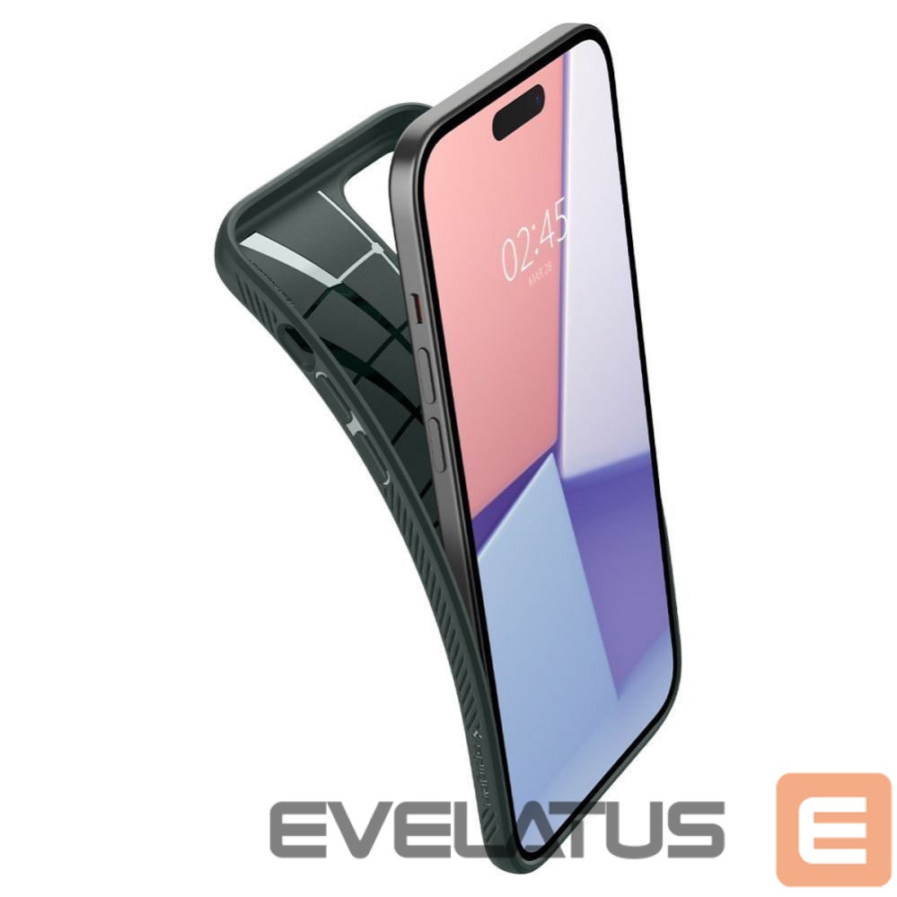 Nugarėlės dėklai Spigen SPIGEN case LIQUID AIR for IPHONE 15 abyss green