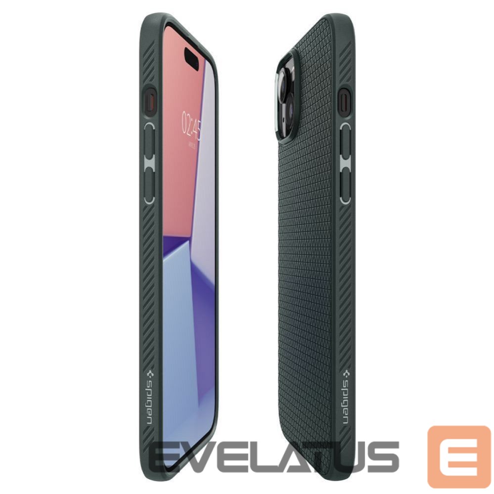 Nugarėlės dėklai Spigen SPIGEN case LIQUID AIR for IPHONE 15 abyss green