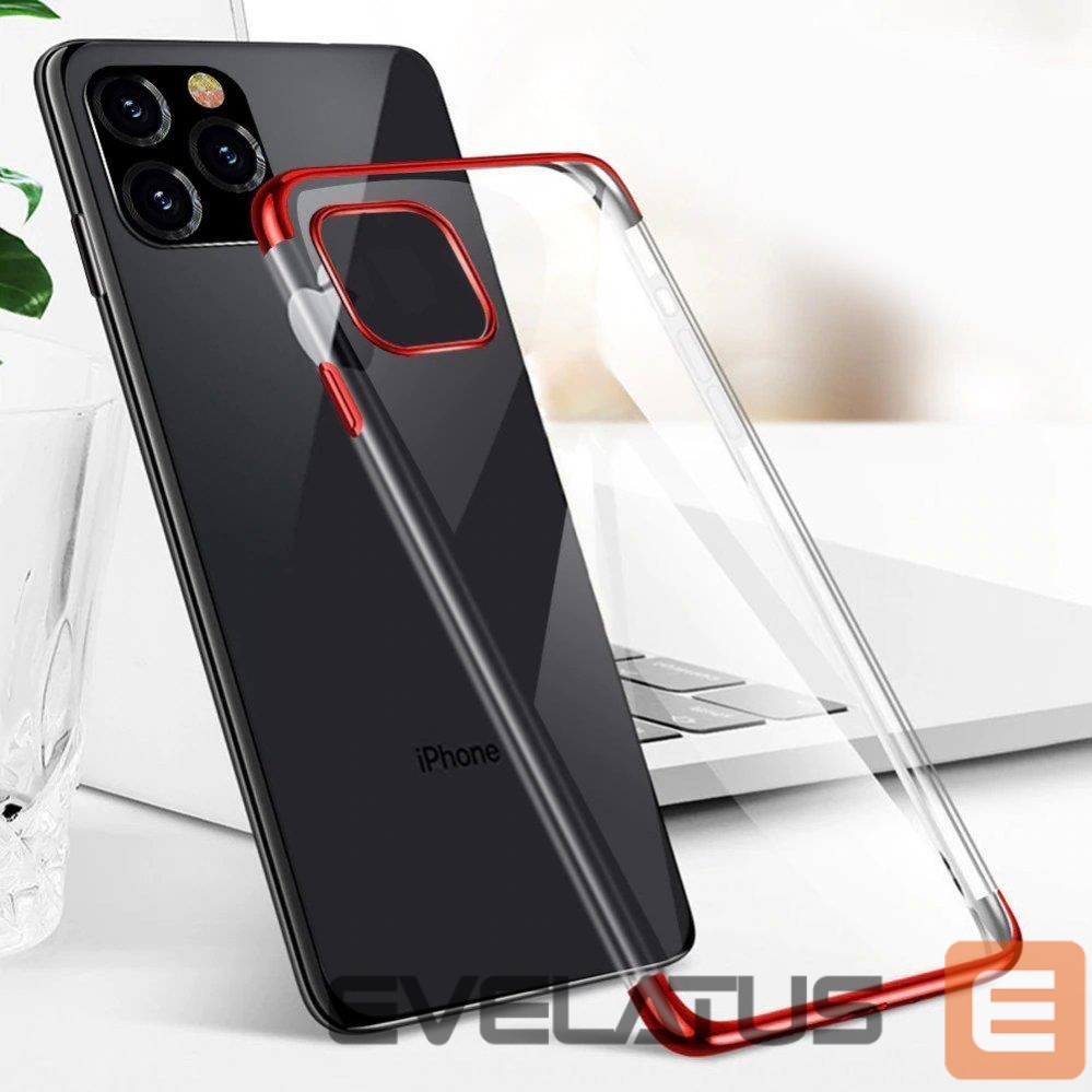 Nugarėlės dėklai Hurtel Black || Transparent