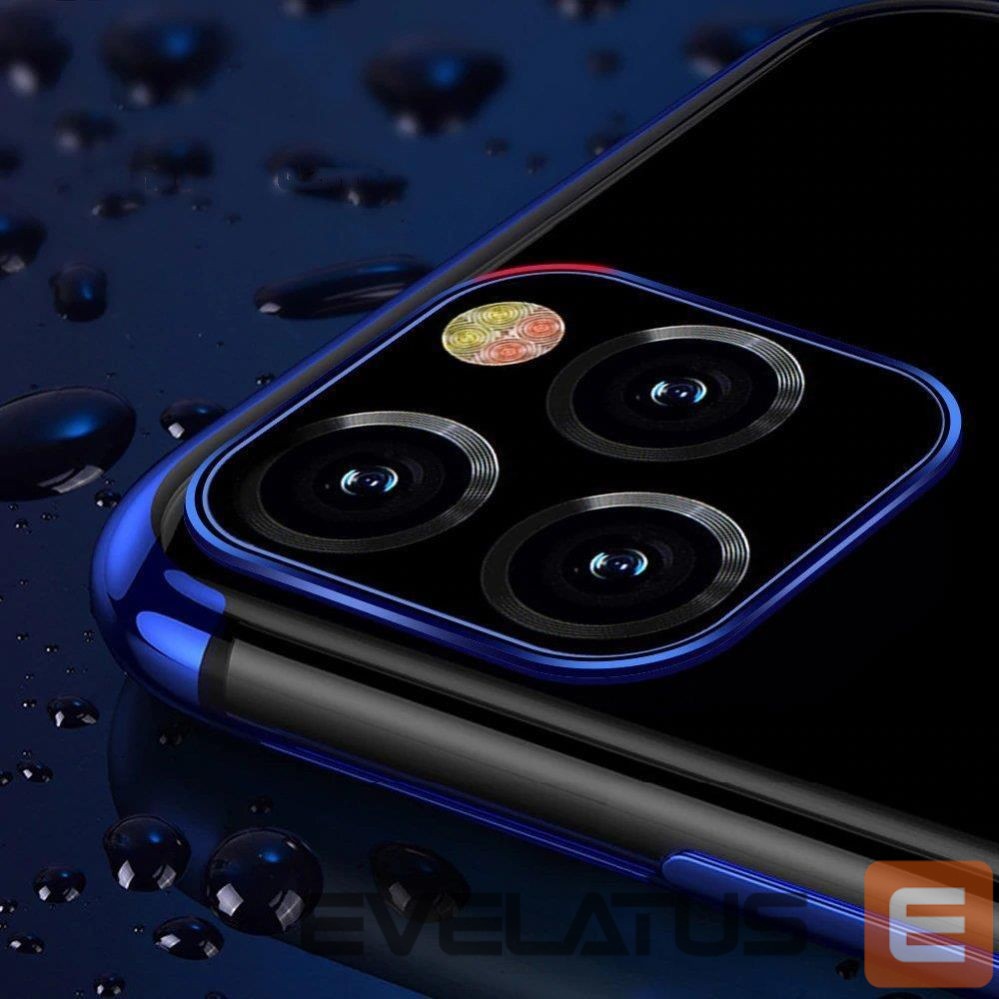 Nugarėlės dėklai Hurtel Black || Transparent
