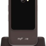 Mobilusis telefonas MyPhone  Harmony LTE Praline Collection | Brown | 2.8+1.44 " | IPS | 48 MB | 128 MB | Single SIM | MicroSD | 3G | Bluetooth | 5.1 | Main camera resolution 2 MP | 1300 mAh