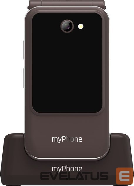 Mobilusis telefonas MyPhone Harmony LTE Praline Collection | Brown | 2.8+1.44 " | IPS | 48 MB | 128 MB | Single SIM | MicroSD | 3G | Bluetooth | 5.1 | Main camera resolution 2 MP | 1300 mAh