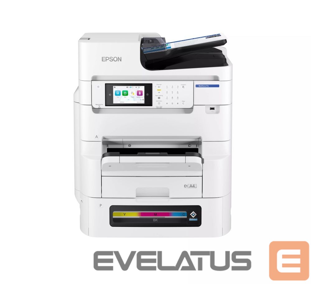 Spausdintuvai EPSON Multifunctional printers | WorkForce Pro EM-C8101RDWF | Inkjet | Colour | A4 | Wi-Fi | White