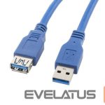 Kabelis Lanberg  USB-A 3.0 Cable, 1.8 m | CA-US3E-10CC-0018-B | USB Type-A to USB Type-A 