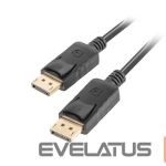 Kabelis Lanberg  DisplayPort Cable 19 Pin V1.2 4K | CA-DPDP-10CC-0005-BK | DisplayPort to DisplayPort 