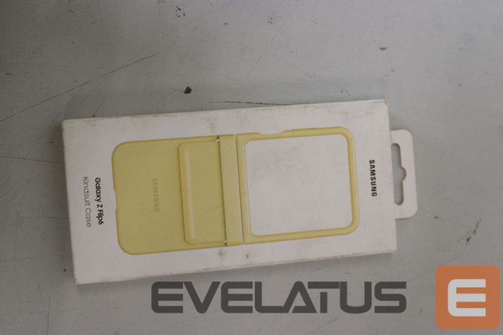 Nugarėlės dėklai Samsung SALE OUT. Flap ECO-Leather Case EF-VF741PYE Flip6 (Yellow) EF-VF741PYEGWW DIRTY PACKAGING | DIRTY PACKAGING