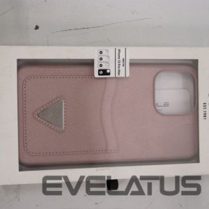 Nugarėlės dėklai Guess  SALE OUT.  GUHCP13XPSATPP iPhone 13 Pro Max 6,7" różowy/pink hardcase SaffianoTriangle Logo Cardslot DIRTY PACKAGING |  DIRTY PACKAGING