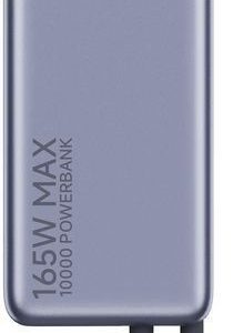 Išorinė baterija Xiaomi  165W Power Bank (Integrated Cable) | 10000 mAh | USB-C | Gray