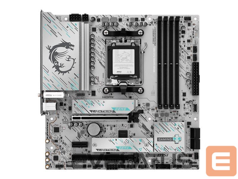 Intel procesoriaus pagrindinė plokštė MSI B850M GAMING PLUS WIFI |