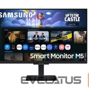 Monitoriai Samsung  LS27FM500EUXEN 27" Smart Monitor M5 M50F 1920x1080/16:9/250cd/m2/5ms, HDMI, USB, DP | 