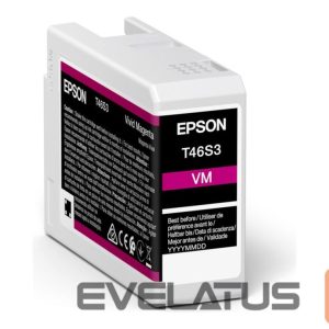 Eksploatacinės medžiagos spausdintuvams EPSON  UltraChrome Pro 10 ink T46S30N Ink cartrige, Vivid Magenta | 
