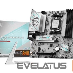 Intel procesoriaus pagrindinė plokštė MSI  B840M GAMING PLUS WIFI6E | 