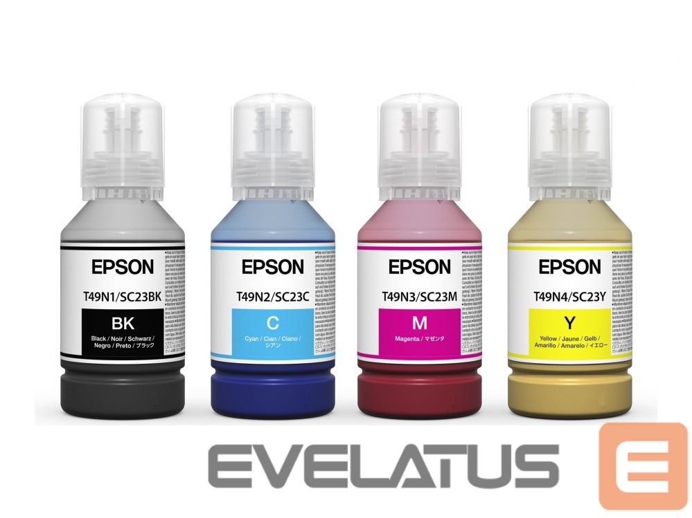 Eksploatacinės medžiagos spausdintuvams EPSON SC-T3100x Cyan, 140ml T49H20N