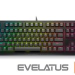 Kompiuterio klaviatūra Dell  Alienware Tenkeyless AW420K | Gaming Keyboard | Wired | EN | Dark Side of the Moon | CHERRY MX Red 