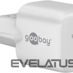 Adapteris Goobay  65404 Headphone AUX Adapter, 3.5 mm Jack 1-to-2, 3.5mm male (3-pin, stereo) 