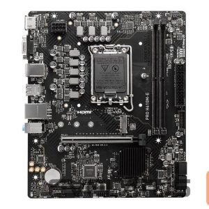 Intel procesoriaus pagrindinė plokštė MSI  PRO H610M-E | 