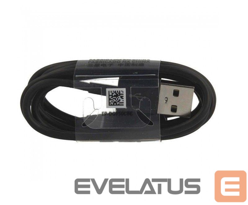 Kabelis Samsung EP-DR140ABE Samsung USB-C Data Cable 0.8m Black (Bulk)