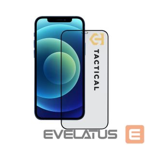 Apsauginiai stiklai Tactical - Tactical Glass Shield 5D for Apple iPhone 12 Pro/12 Pro Black 