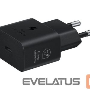 Adapteriai Samsung - EP-T2510NBE Samsung USB-C 25W Travel Charger Black