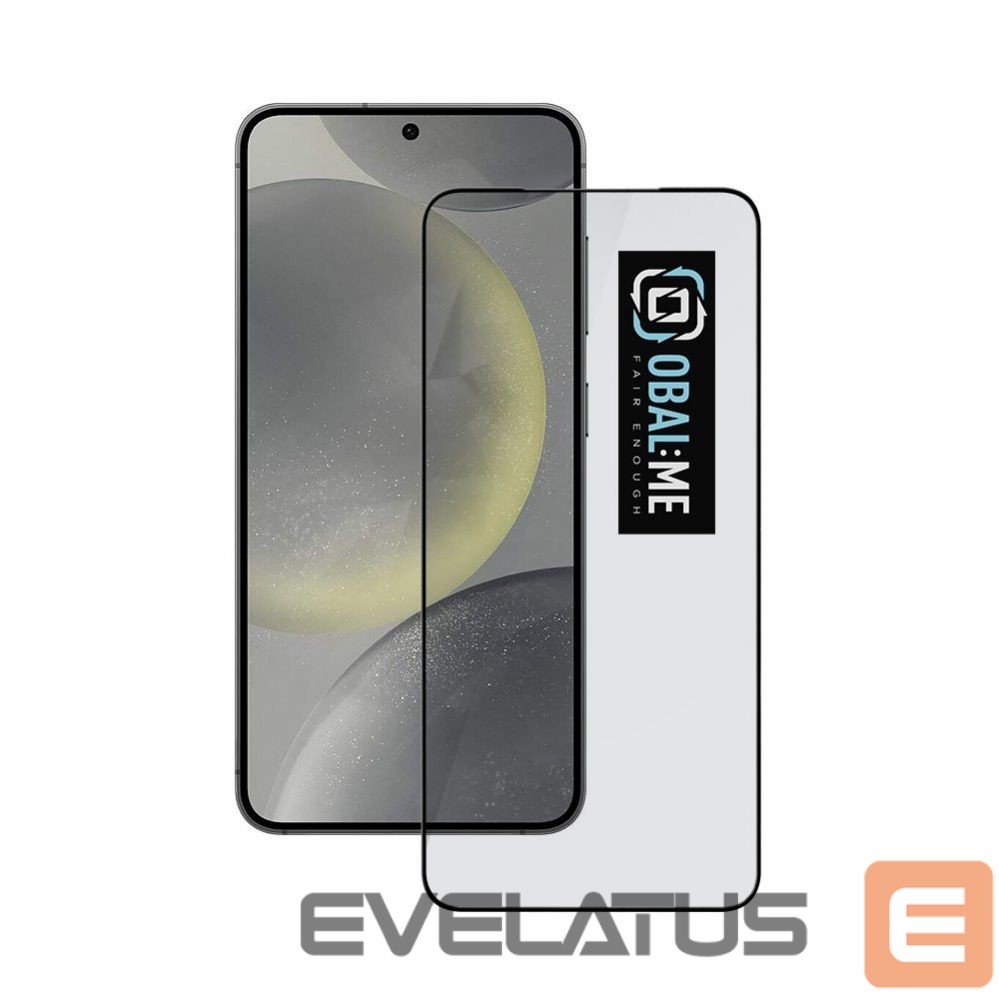 Apsauginiai stiklai iLike Samsung OBAL:ME 5D Glass Screen Protector for Samsung Galaxy S24 Black