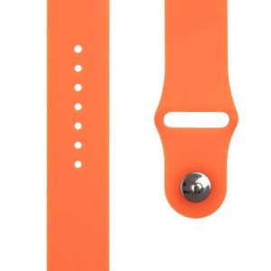Dirželis Tactical  22mm Silicone Watch Strap and Watch Band Orange