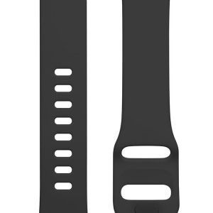 Dirželis Tactical Apple Watch 38/40/41mm Silicone Strap with Buckle Black