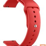 Dirželis Just Must Universal JM S1 for Galaxy Watch 4 straps 22 mm Red