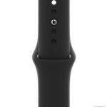 Dirželis Just Must Universal JM LIQUID SILICONE case for Apple watch band 42/44/45 Black