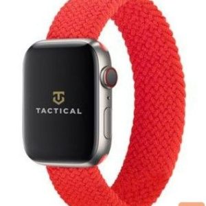 Dirželis Tactical  Braided String Band for Watch 1/2/3/4/5/6/7/SE 42/44/45mm size M Red
