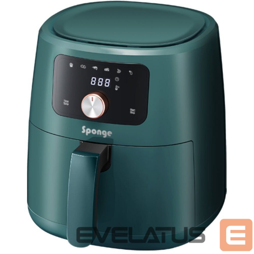 Stalo grotelės Sponge Air Fryer 6L Green