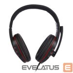 Laidinės ausinės Gembird  MHS-U-001 USB headphones USB, Glossy black, Built-in microphone 